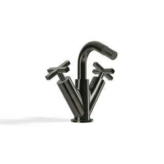 Смеситель для биде Treemme Brushed Black Chrome