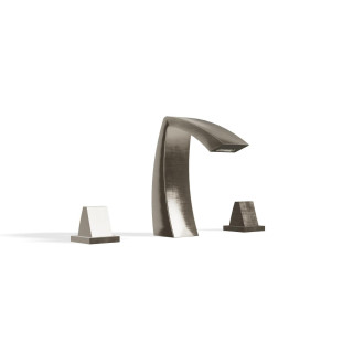Treemme Arche Смеситель для раковины на 3 отверстия Brushed Nickel