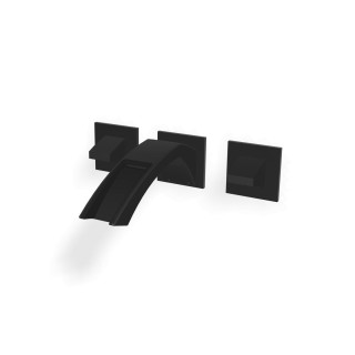 Treemme Arche Смеситель для раковины на 3 отверстия Matt Black