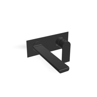Treemme Bamboo Смеситель для раковины на 2 отверстия Matt Black