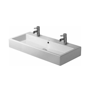 Раковина Duravit Vero 100 см белая глянцевая