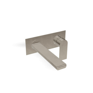 Treemme Bamboo Смеситель для раковины на 2 отверстия Brushed Nickel
