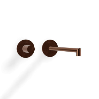 Treemme 28mm Смеситель для раковины на 2 отверстия Bronze-PVD