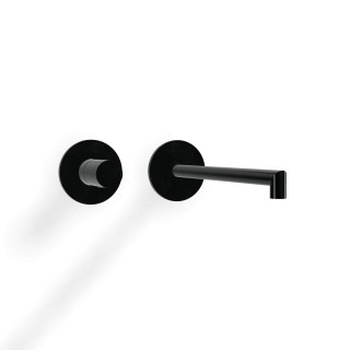 Treemme 28mm Смеситель для раковины на 2 отверстия Gun Metal-PVD
