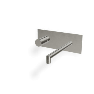 Treemme 28mm Смеситель для раковины на 2 отверстия Brushed Stainless Steel