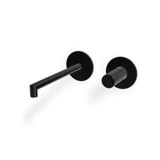 Treemme 28mm Смеситель для раковины на 2 отверстия Gun Metal-PVD