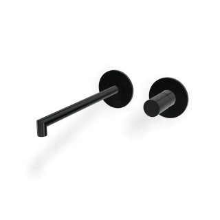 Treemme 28mm Смеситель для раковины на 2 отверстия Gun Metal-PVD
