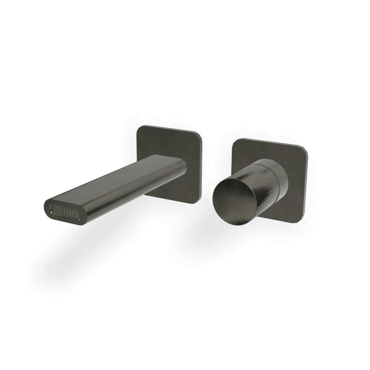 Смеситель Treemme для раковины Brushed Black Chrome