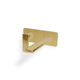 Treemme Hask Смеситель для раковины на 2 отверстия Brushed Brass