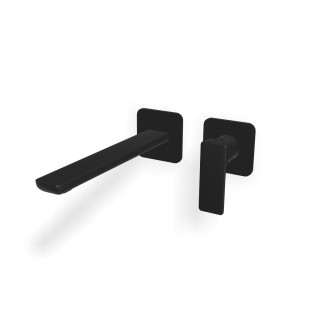 Treemme Hask Смеситель для раковины на 2 отверстия Matt Black