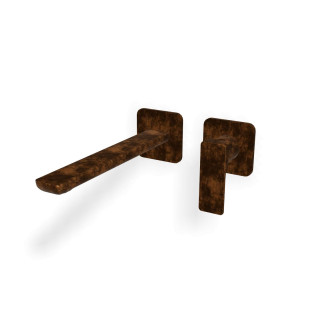 Treemme Hask Смеситель для раковины на 2 отверстия Oxidised