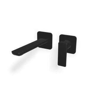 Treemme Hask Смеситель для раковины на 2 отверстия Matt Black