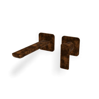 Treemme Hask Смеситель для раковины на 2 отверстия Oxidised