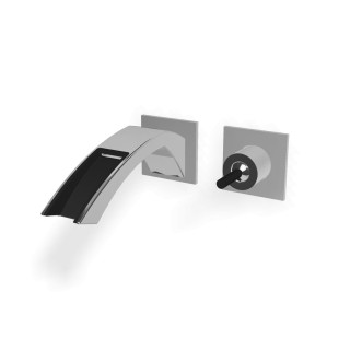 Treemme Arche Смеситель для раковины на 2 отверстия Chrome