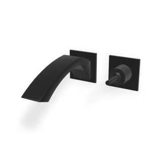 Treemme Arche Смеситель для раковины на 2 отверстия Matt Black