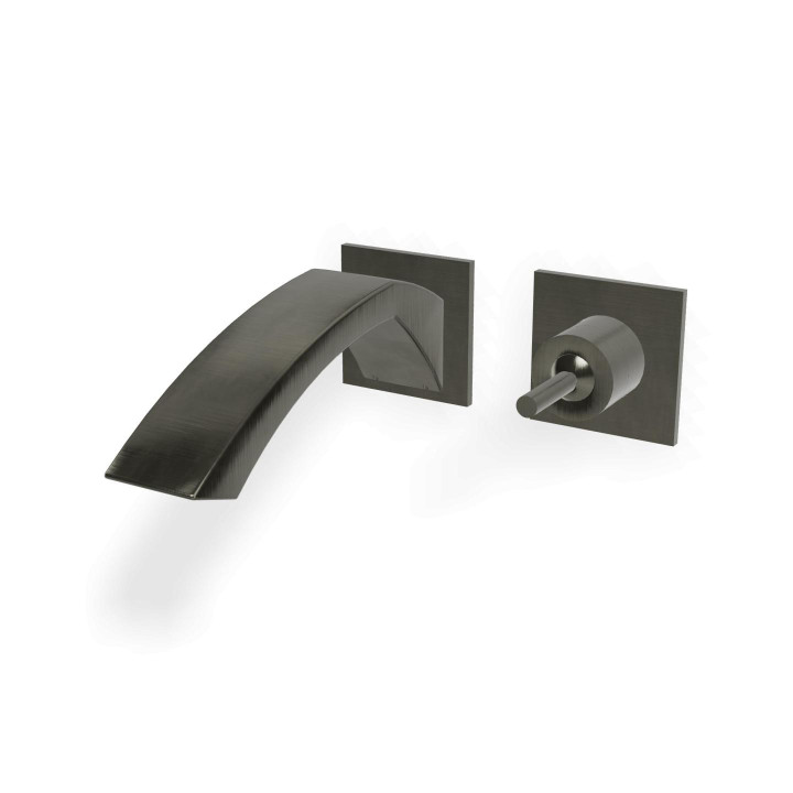 Смеситель Treemme Arche Brushed Black Chrome, RWIT02C5CZ01