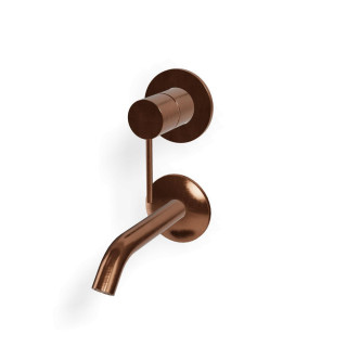 Treemme 40mm Смеситель для раковины на 2 отверстия Bronze-PVD