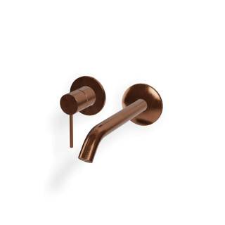 Treemme 40mm Смеситель для раковины на 2 отверстия Bronze-PVD