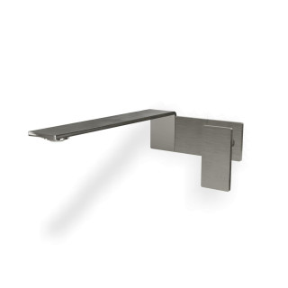 Treemme 5mm Смеситель для раковины на 2 отверстия Brushed Stainless Steel