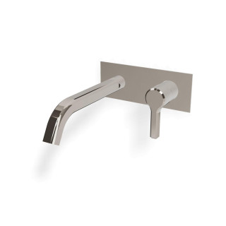 Treemme Aurelia Смеситель для раковины на 2 отверстия Polished Nickel