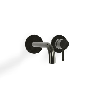 Treemme X-Change_Mono Смеситель для раковины, длина излива 17.5 см Brushed Black Chrome