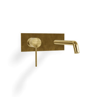 Treemme Up+ Смеситель для раковины, длина излива 18.2 см Brushed Brass