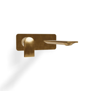Treemme RAN Смеситель для раковины, длина излива 21.2 см Brushed Gold