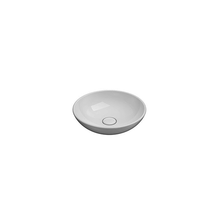 Раковина Globo Free 40x40 см белая