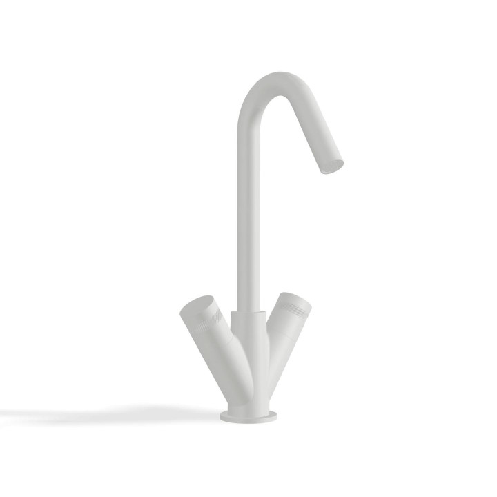 Смеситель Treemme X-Change Matt White 30 см