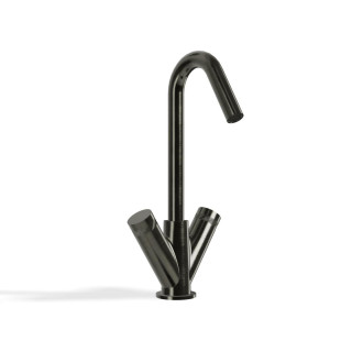 Treemme X-Change Смеситель для раковины высокий 30 см Brushed Black Chrome