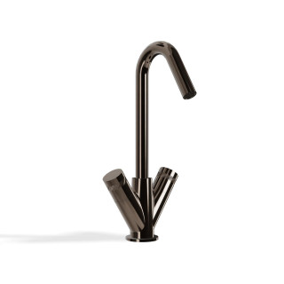 Treemme X-Change Смеситель для раковины высокий 30 см Polished Black Chrome