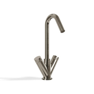 Treemme X-Change Смеситель для раковины высокий 30 см Brushed Nickel
