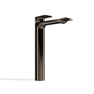 Treemme RAN Смеситель для раковины высокий 29.8 см Polished Black Chrome