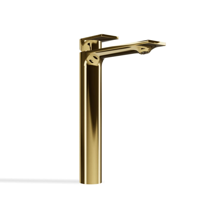 Смеситель Treemme RAN высокий 24k Gold