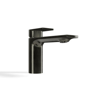Treemme RAN Смеситель для раковины низкий 14.3 см Brushed Black Chrome