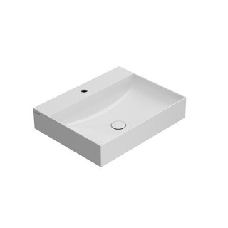 Раковина Globo T-Edge 50 см белая глянцевая