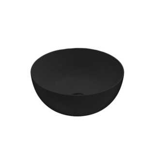 Раковина Globo T-Edge черный матовый 37x37 см