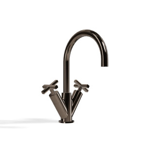 Treemme Line Смеситель для раковины Polished Black Chrome