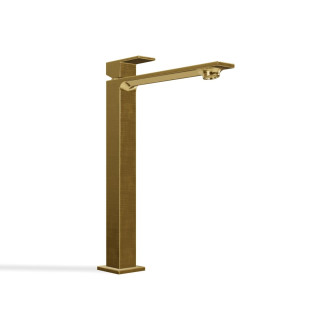 Treemme Q30 Смеситель для раковины высокий 28.8 см Brushed Brass