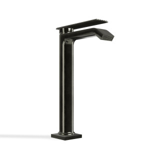 Treemme IOS Смеситель для раковины высокий 27.6 см Brushed Black Chrome