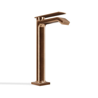 Treemme IOS Смеситель для раковины высокий 27.6 см Brushed Rose Gold