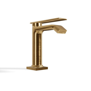 Treemme IOS Смеситель для раковины стандартный 16.9 см Brushed Gold