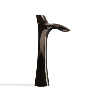 Treemme Hedo Смеситель для раковины высокий 30.5 см Polished Black Chrome