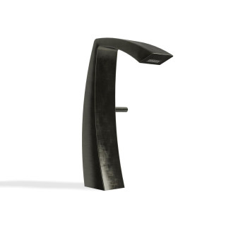 Treemme Arche Смеситель для раковины высокий 28 см Brushed Black Chrome