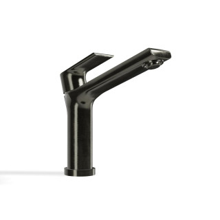 Treemme Bamboo Смеситель для раковины стандартный 18.7 см Brushed Black Chrome