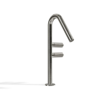 Смеситель Treemme 34 см Brushed Stainless Steel