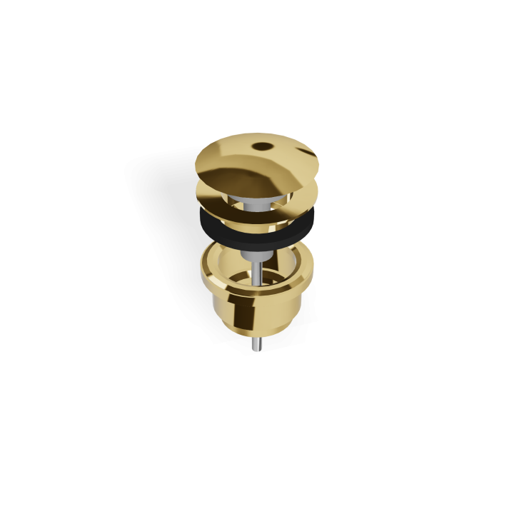 Донный клапан Treemme 24k Gold