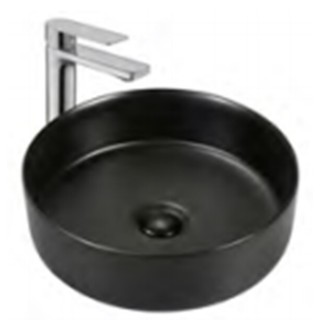 Splendy Bliss Раковина накладная 40x40x12.5 см черный матовый (Matt Black, Nero Opaco)