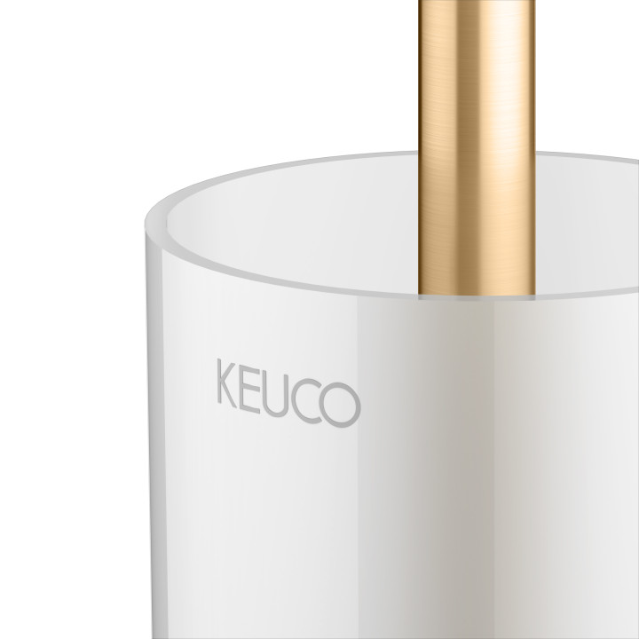 Ёршик KEUCO Edition 11, латунь шлифованная