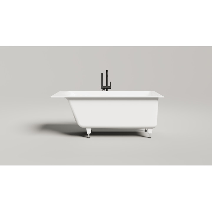 Salini CASCATA Ванна встраиваемая 150x70 см покраска RAL classic глянцевый